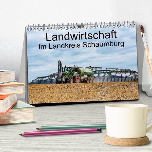 Produktbild: Landwirtschaft - Im Landkreis Schaumburg (Tischkalender 2026 DIN A5 quer), CALVENDO Monatskalender