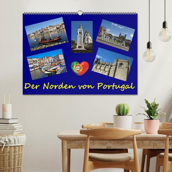 Produktbild: Der Norden von Portugal (Wandkalender 2027 DIN A2 quer), CALVENDO Monatskalender
