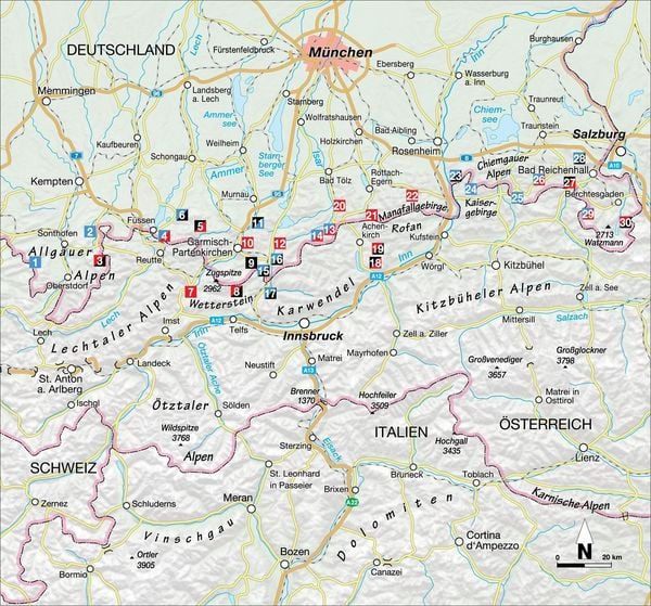 Produktbild: Bike & Hike in den bayerischen Alpen