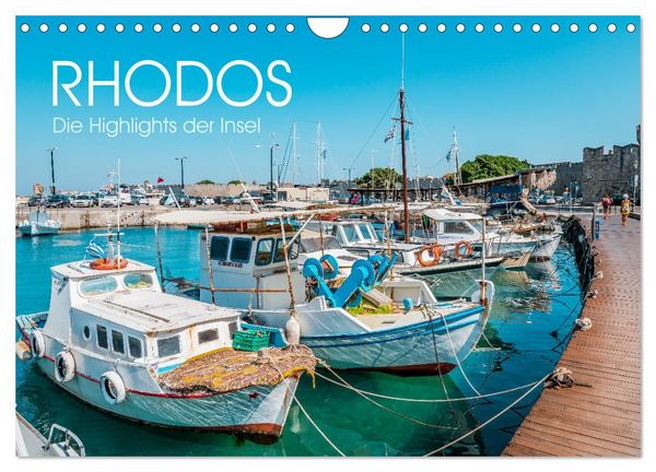 Produktbild: Rhodos - Die Highlights der Insel (Wandkalender 2027 DIN A4 quer), CALVENDO Monatskalender