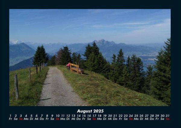 Produktbild: Wanderlust 2025 Fotokalender DIN A4