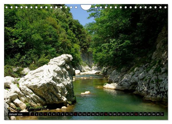 Produktbild: Kampanien &ndash; Capri und der Cilento (Wandkalender 2026 DIN A4 quer), CALVENDO Monatskalender