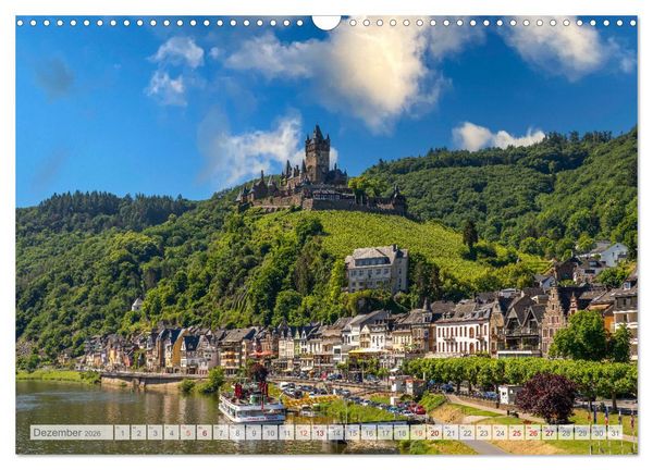 Produktbild: Die Mosel zwischen Koblenz und Trier (Wandkalender 2026 DIN A3 quer), CALVENDO Monatskalender