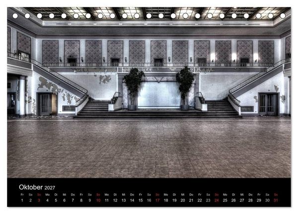 Produktbild: Verlassene Orte - Berlin - Brandenburg (Tischkalender 2027 DIN A5 quer), CALVENDO Monatskalender