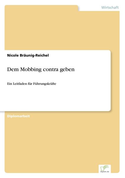 Produktbild: Dem Mobbing contra geben