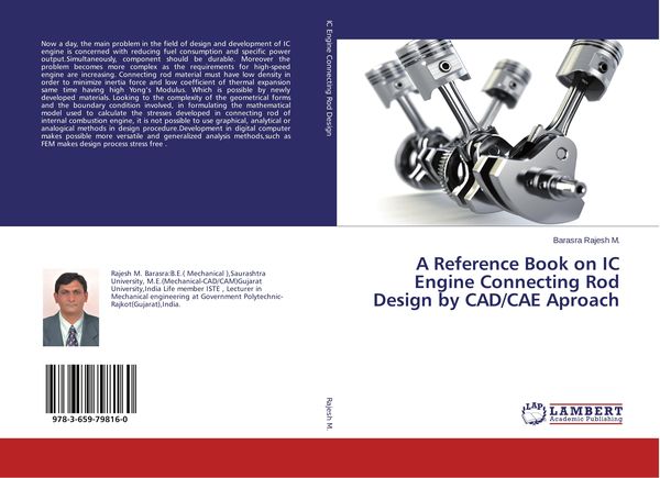 Produktbild: A Reference Book on IC Engine Connecting Rod Design by CAD/CAE Aproach