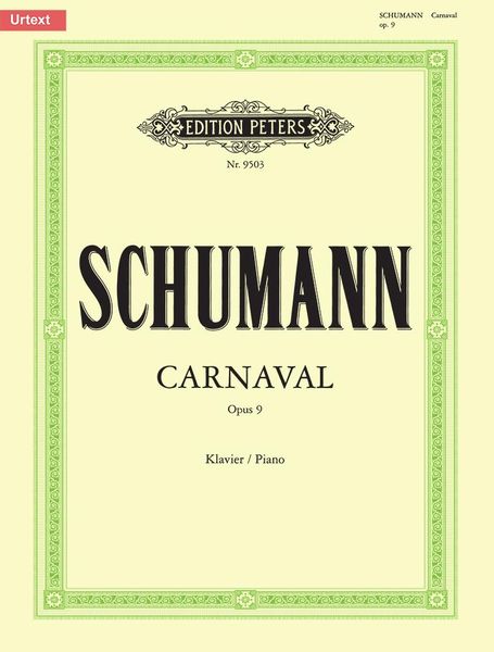 Produktbild: Schumann, R: Carnaval Op. 9 for Piano