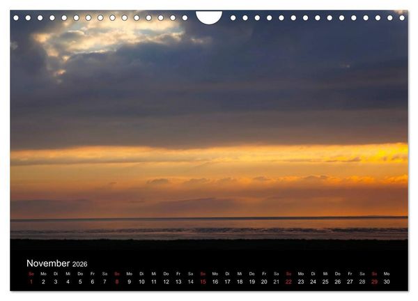 Produktbild: Wattenmeer (Wandkalender 2026 DIN A4 quer), CALVENDO Monatskalender