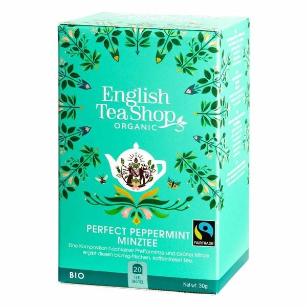 Produktbild: ETS - Perfect Peppermint Minztee, BIO Fairtrade, 20 Teebeutel