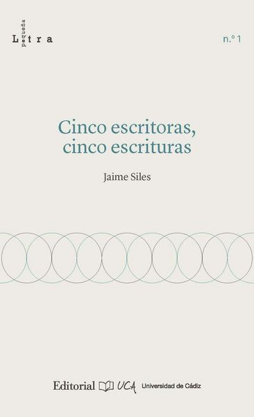 Produktbild: Cinco escritoras, cinco escrituras