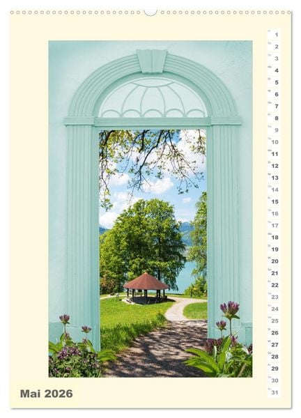Produktbild: Das Tor zur Natur 2026 (hochwertiger Premium Wandkalender 2026 DIN A2 hoch), Kunstdruck in Hochglanz