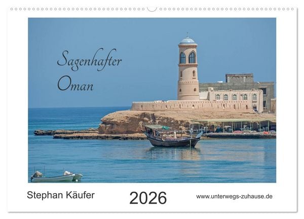 Produktbild: Sagenhafter Oman (Wandkalender 2026 DIN A2 quer), CALVENDO Monatskalender