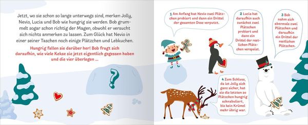 24 knifflige Weihnachtsrätsel. Escape Room Adventskalender