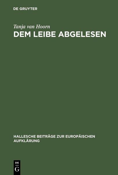 Produktbild: Dem Leibe abgelesen