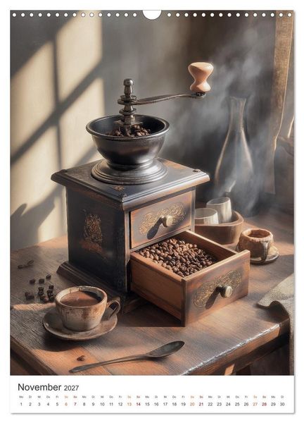 Produktbild: Zeit f&uuml;r Kaffee (Wandkalender 2027 DIN A3 hoch), CALVENDO Monatskalender