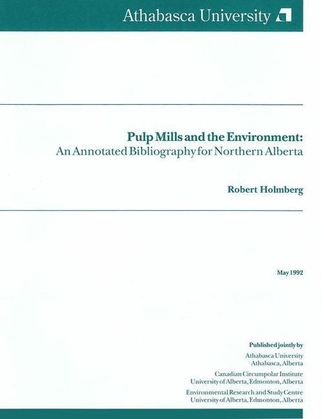 Produktbild: Pulp Mills and the Environment
