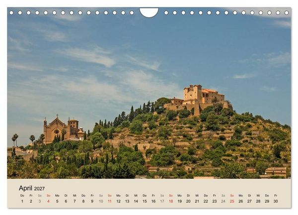 Produktbild: Mallorca - Traumhafte Balearen Insel (Wandkalender 2027 DIN A4 quer), CALVENDO Monatskalender