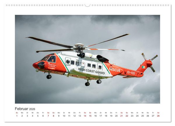 Produktbild: Helden der L&uuml;fte (hochwertiger Premium Wandkalender 2026 DIN A2 quer), Kunstdruck in Hochglanz