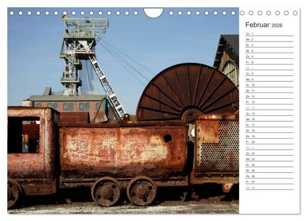 Produktbild: Auf der Route der Industriekultur (Wandkalender 2026 DIN A4 quer), CALVENDO Monatskalender