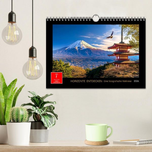 Produktbild: Horizonte entdecken - eine fotografische Weltreise (Wandkalender 2026 DIN A4 quer), CALVENDO Monatskalender