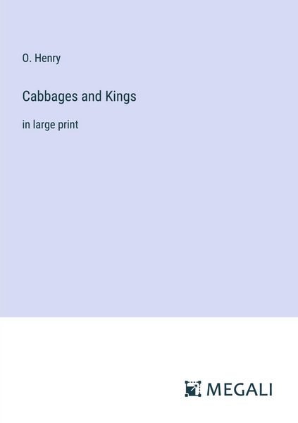 Produktbild: Cabbages and Kings