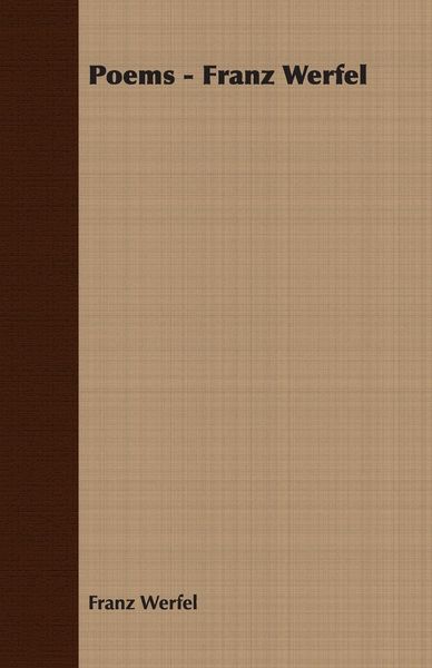 Produktbild: Poems - Franz Werfel