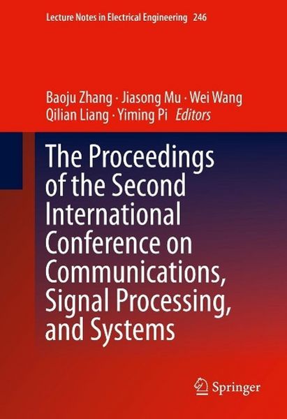 Produktbild: The Proceedings of the Second International Conference on Communications, Signal Processing, and Systems