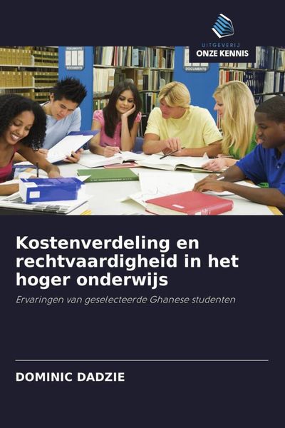 Produktbild: Kostenverdeling en rechtvaardigheid in het hoger onderwijs
