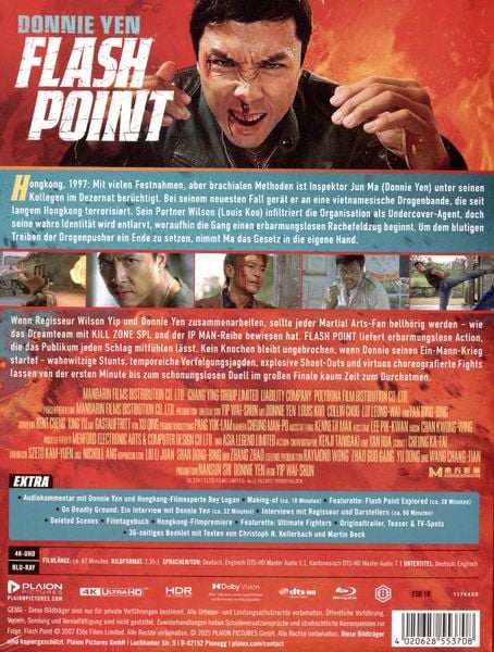 Produktbild: Flash Point - Mediabook (4K Ultra HD) (+ Blu-ray)
