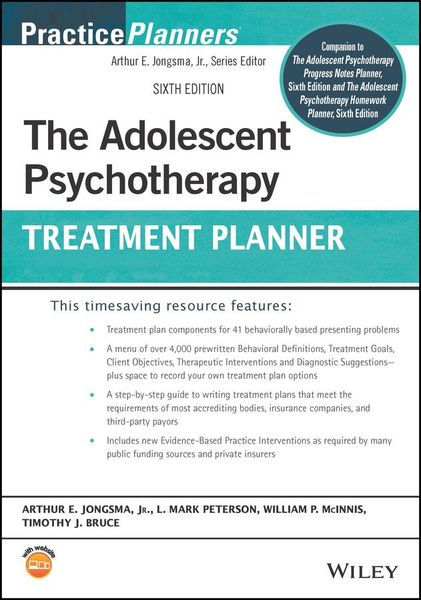 Produktbild: The Adolescent Psychotherapy Treatment Planner