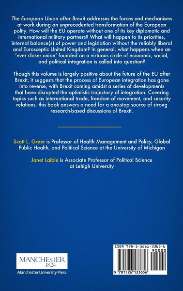 Produktbild: The European Union after Brexit