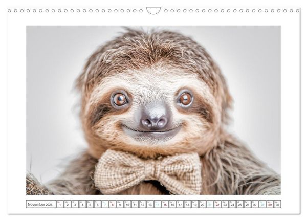 Produktbild: Snoozers Tr&auml;umende Abenteuer (Wandkalender 2026 DIN A3 quer), CALVENDO Monatskalender