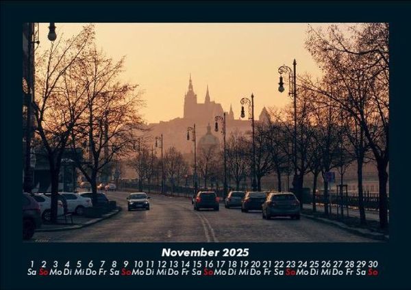 Produktbild: Prag 2025 Fotokalender DIN A5