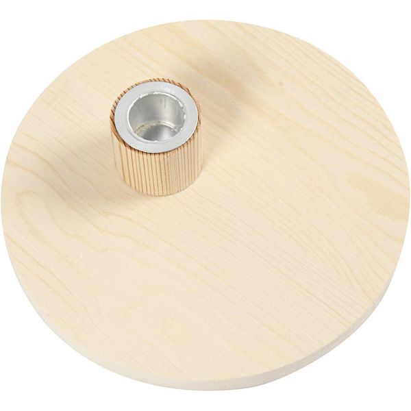 Produktbild: Creativ Company Kerzenleuchter, H 4 cm, D 16 cm, 1 Stk