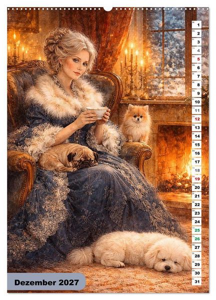 Produktbild: Glanz des Rokoko (hochwertiger Premium Wandkalender 2027 DIN A2 hoch), Kunstdruck in Hochglanz