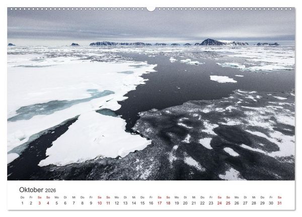 Produktbild: Naturparadies Svalbard (Wandkalender 2026 DIN A2 quer), CALVENDO Monatskalender