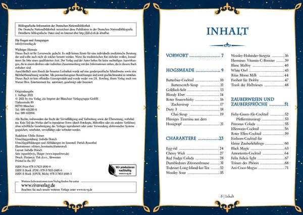 Produktbild: Das Cocktailbuch f&uuml;r Potter-Fans
