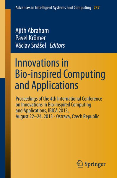 Produktbild: Innovations in Bio-inspired Computing and Applications