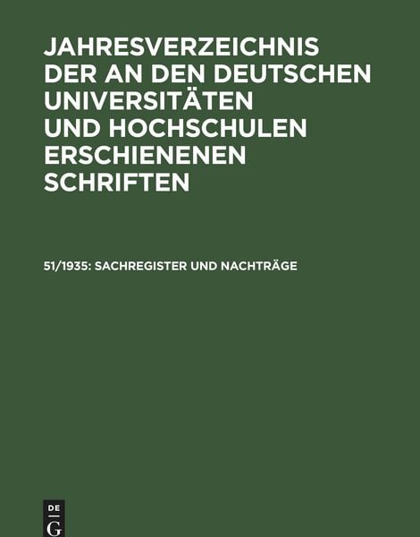 Produktbild: Sachregister und Nachtr&auml;ge