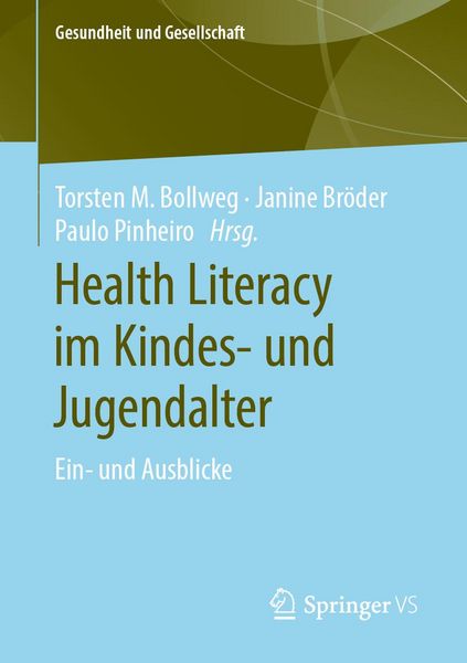 Produktbild: Health Literacy im Kindes- und Jugendalter
