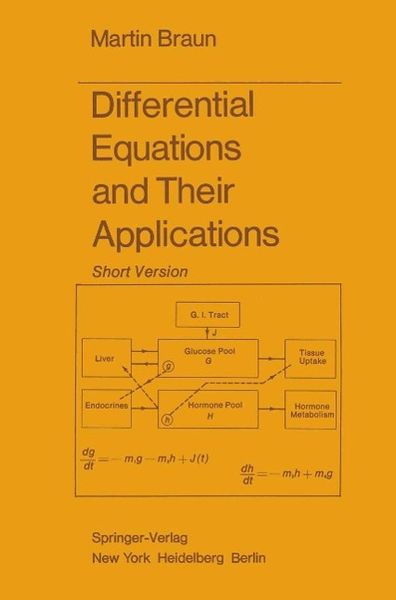 Produktbild: Differential Equations and Their Applications