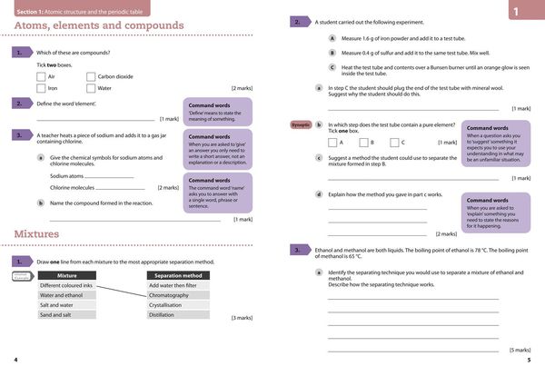 Produktbild: GCSE Science 9-1 - Aqa GCSE (9-1) Chemistry Grade 6-7 Booster Workbook
