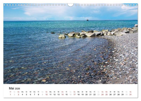 Produktbild: R&uuml;gen und Hiddensee (Wandkalender 2026 DIN A3 quer), CALVENDO Monatskalender