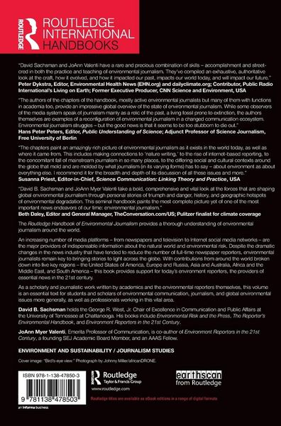 Produktbild: Routledge Handbook of Environmental Journalism