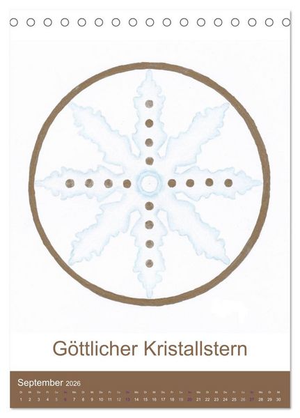 Produktbild: Atlantisheilsymbole (Tischkalender 2026 DIN A5 hoch), CALVENDO Monatskalender