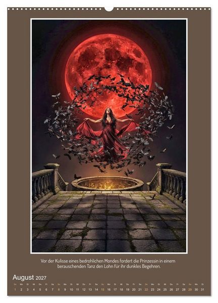 Produktbild: Fantastische Szenen aus gro&szlig;en Opern (Wandkalender 2027 DIN A2 hoch), CALVENDO Monatskalender