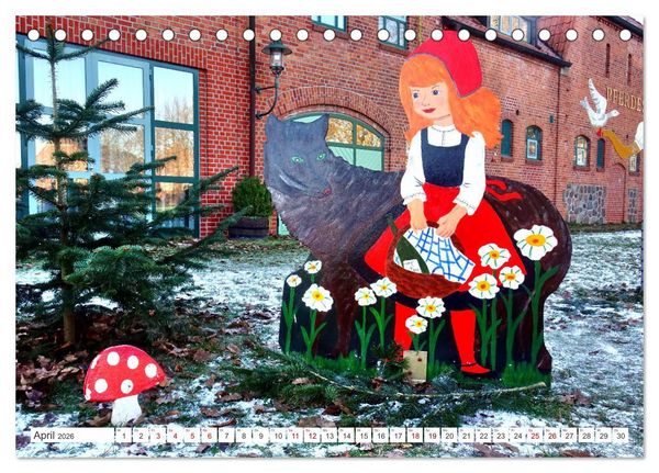 Produktbild: Deutsche M&auml;rchen (Tischkalender 2026 DIN A5 quer), CALVENDO Monatskalender