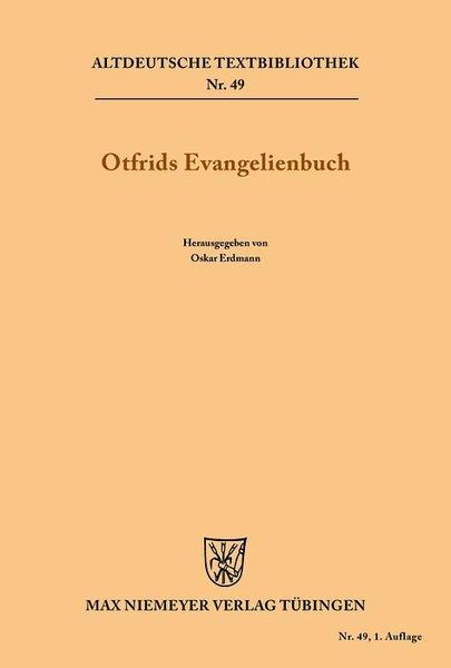 Produktbild: Otfrids Evangelienbuch