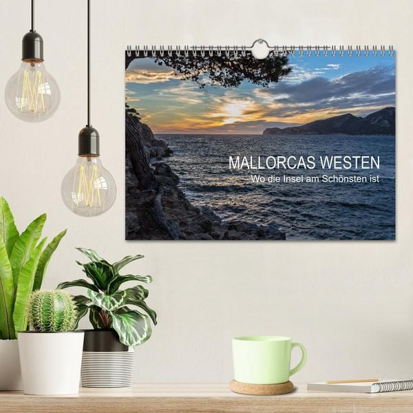 Produktbild: Mallorcas Westen (Wandkalender 2026 DIN A4 quer), CALVENDO Monatskalender