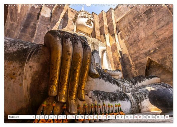 Produktbild: Siddhartha Gautama - Buddha (Wandkalender 2026 DIN A2 quer), CALVENDO Monatskalender